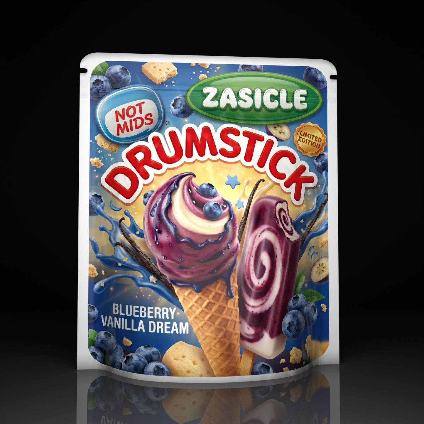 Drumsticks Blueberry Vanilla Dream