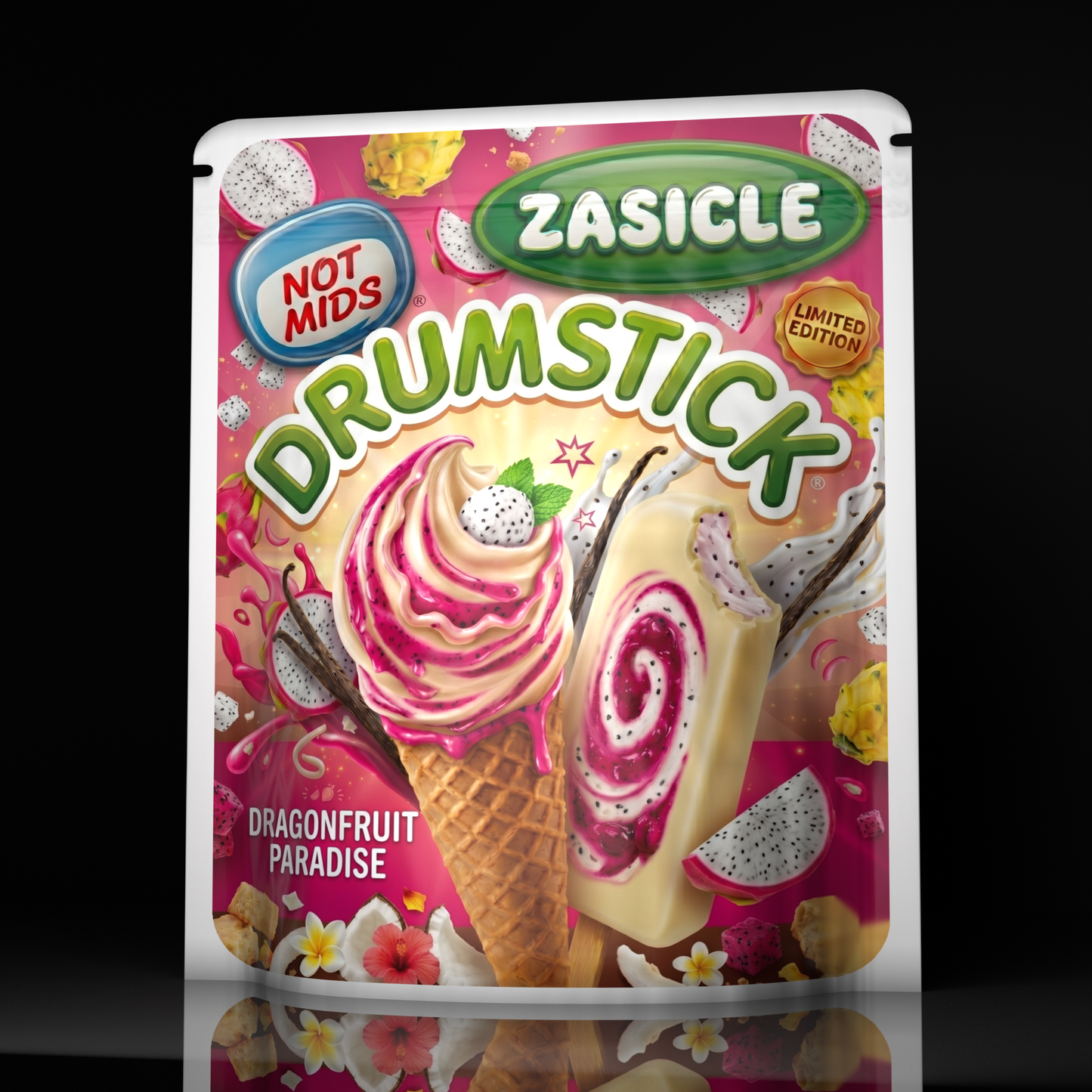 Drumsticks Dragonfruit Paradise