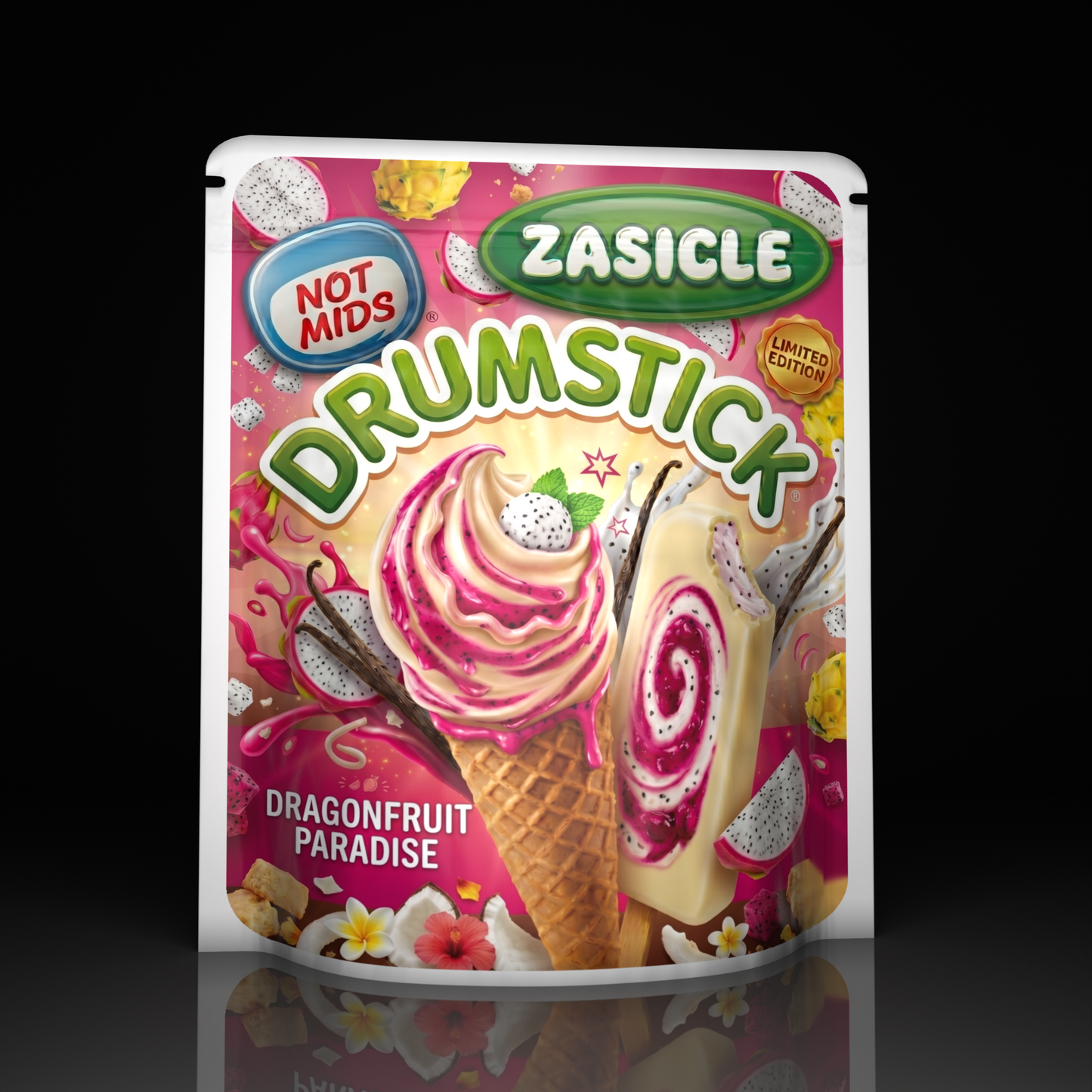 Drumsticks Dragonfruit Paradise