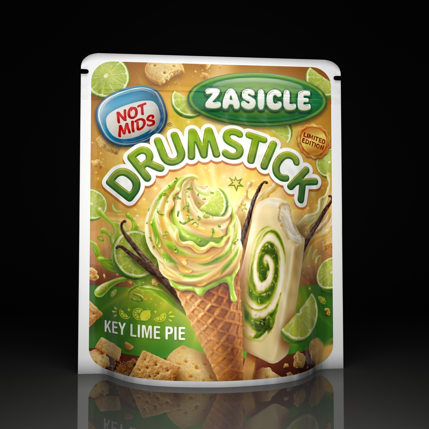 Drumsticks Key Lime Pie