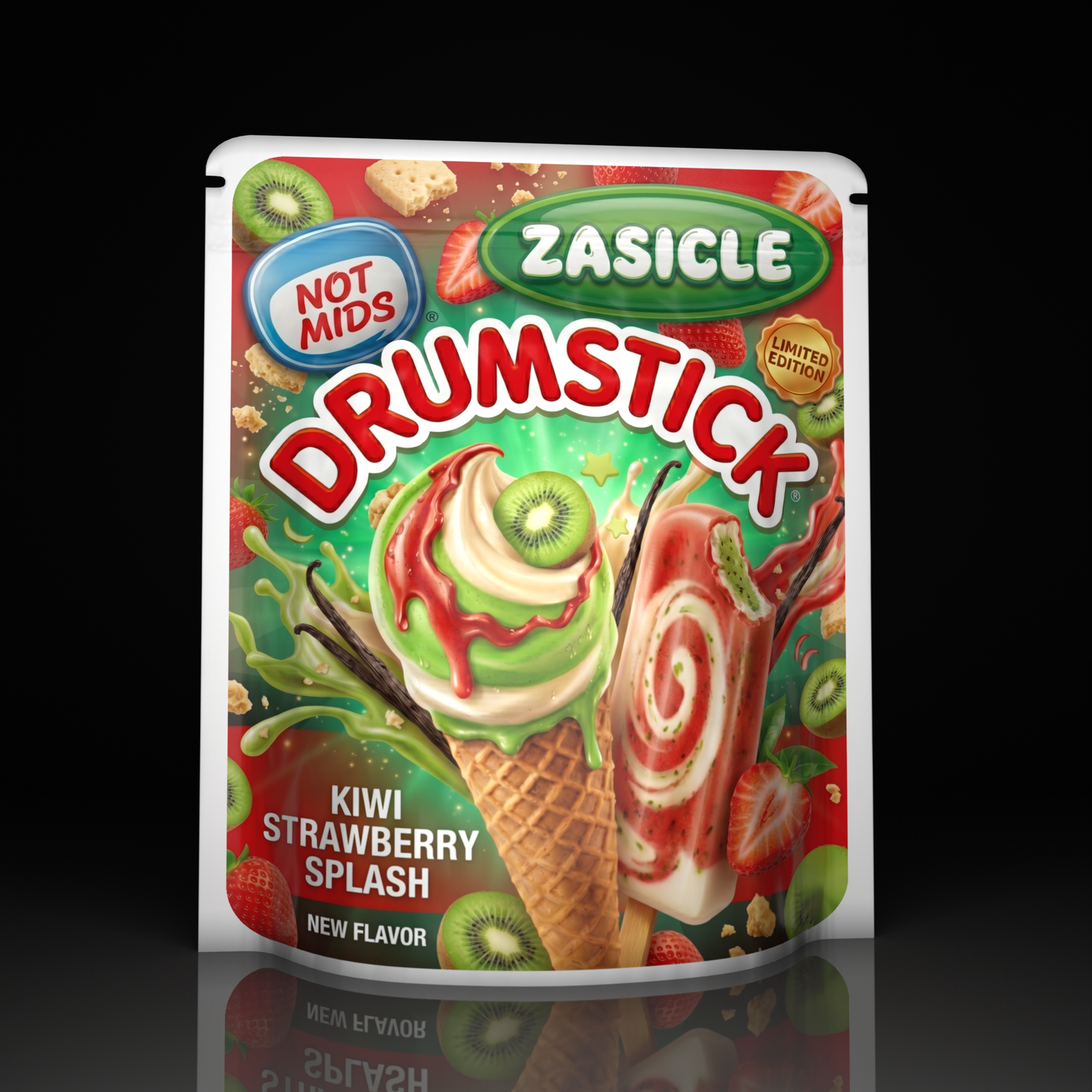 Drumsticks Kiwi Strawberry Splash