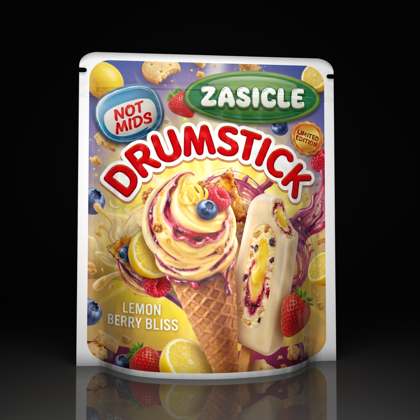 Drumsticks Lemon Berry Bliss