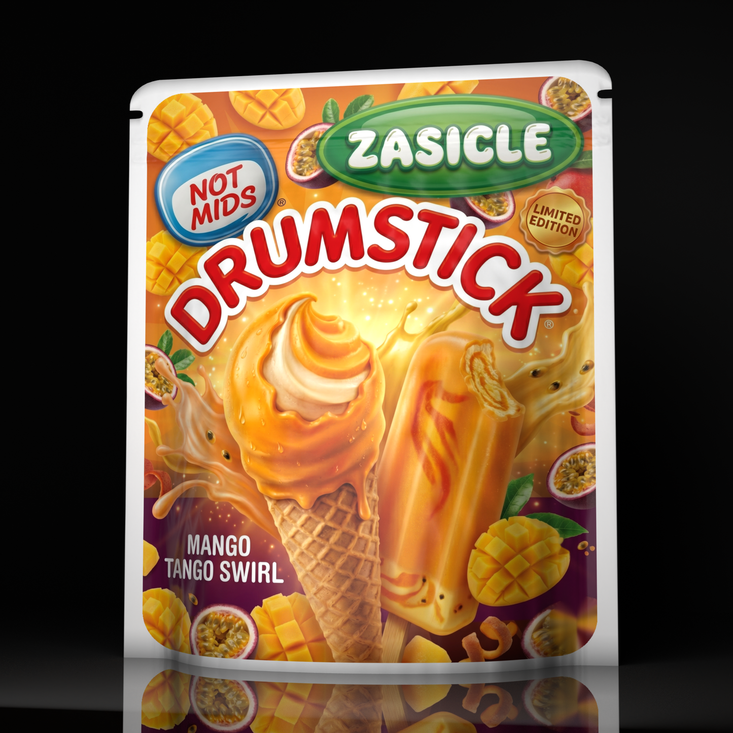 Drumsticks Mango Tango Swirl