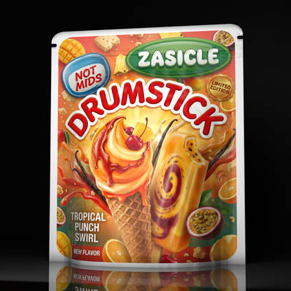 Drumsticks Tropical Punch Swirl