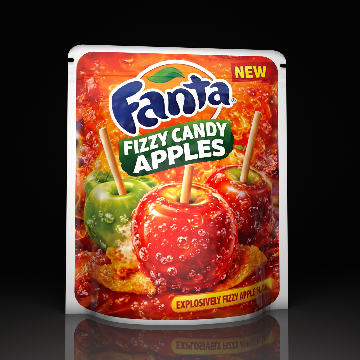 Fanta Fizzy Candy Apples