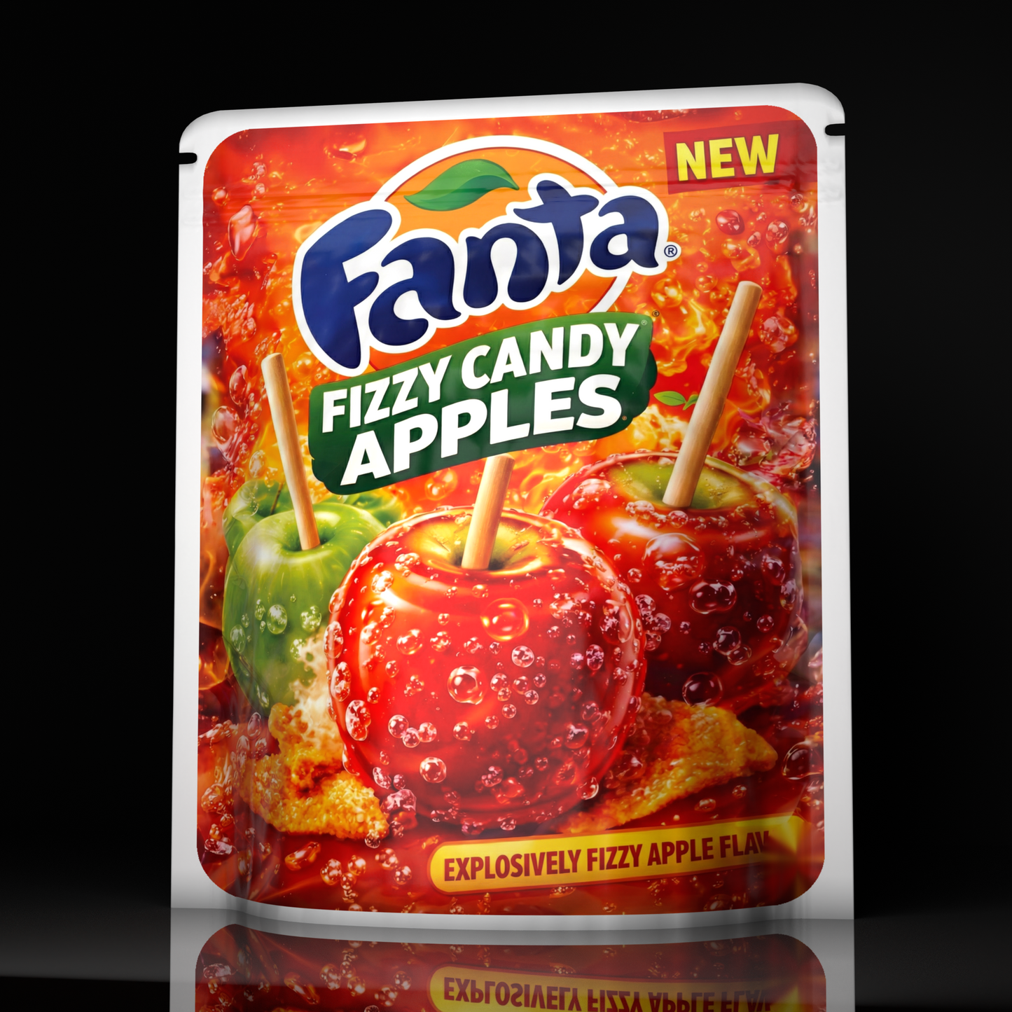 Fanta Fizzy Candy Apples