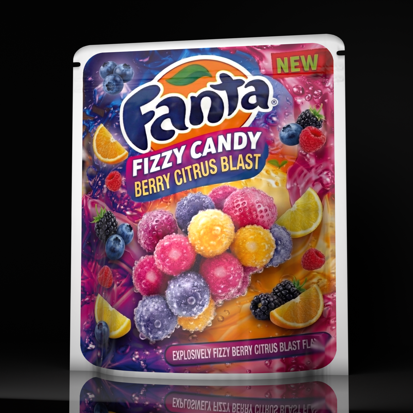 Fanta Fizzy Candy Berry Citrus Blast