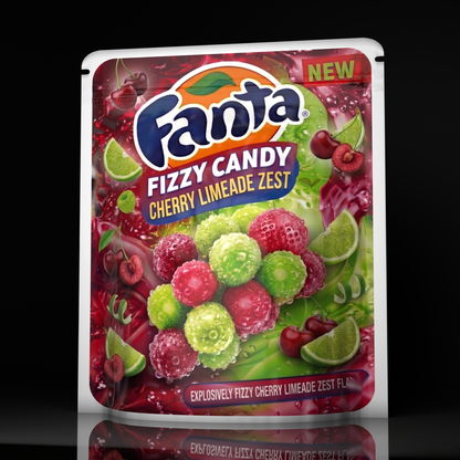 Fanta Fizzy Candy Cherry Limeade Zest