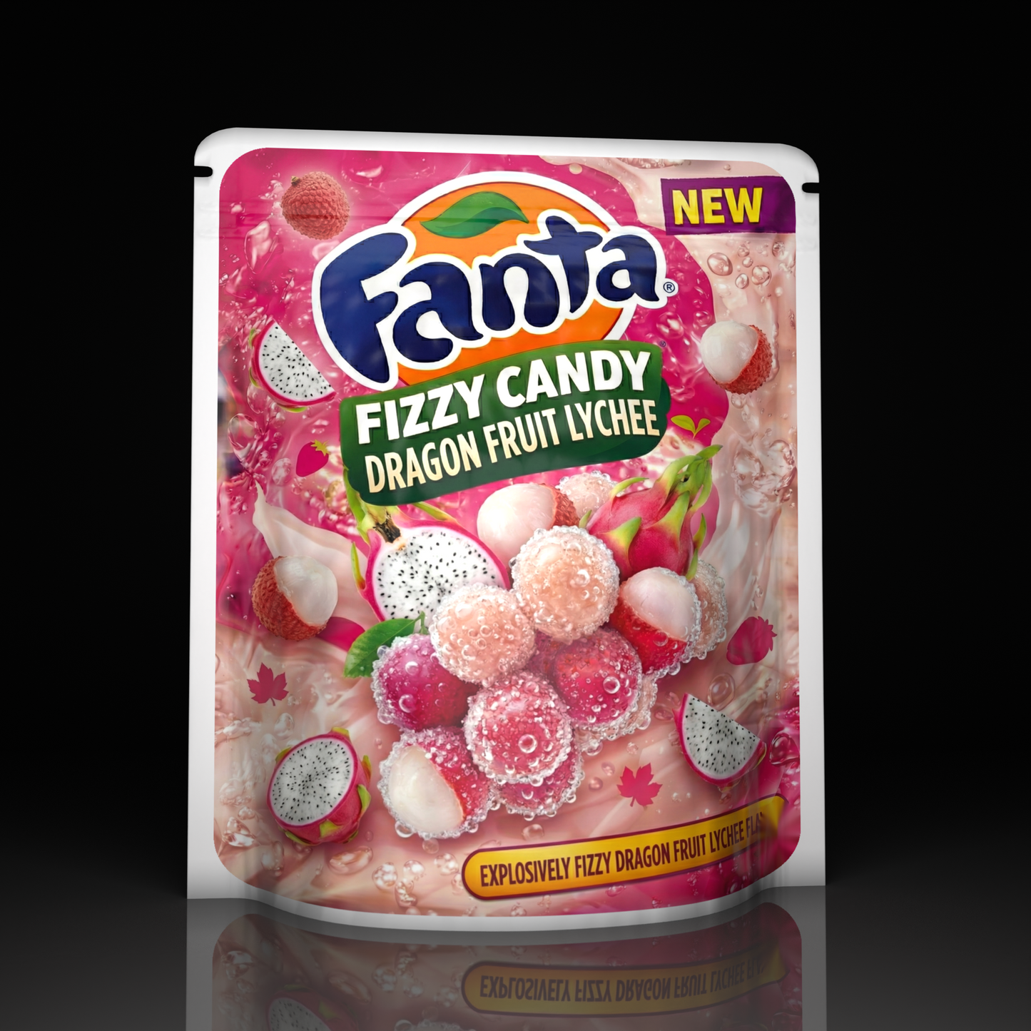 Fanta Fizzy Candy Dragonfruit Lychee