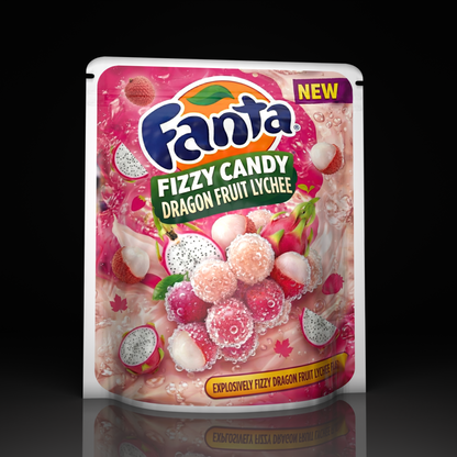 Fanta Fizzy Candy Dragonfruit Lychee