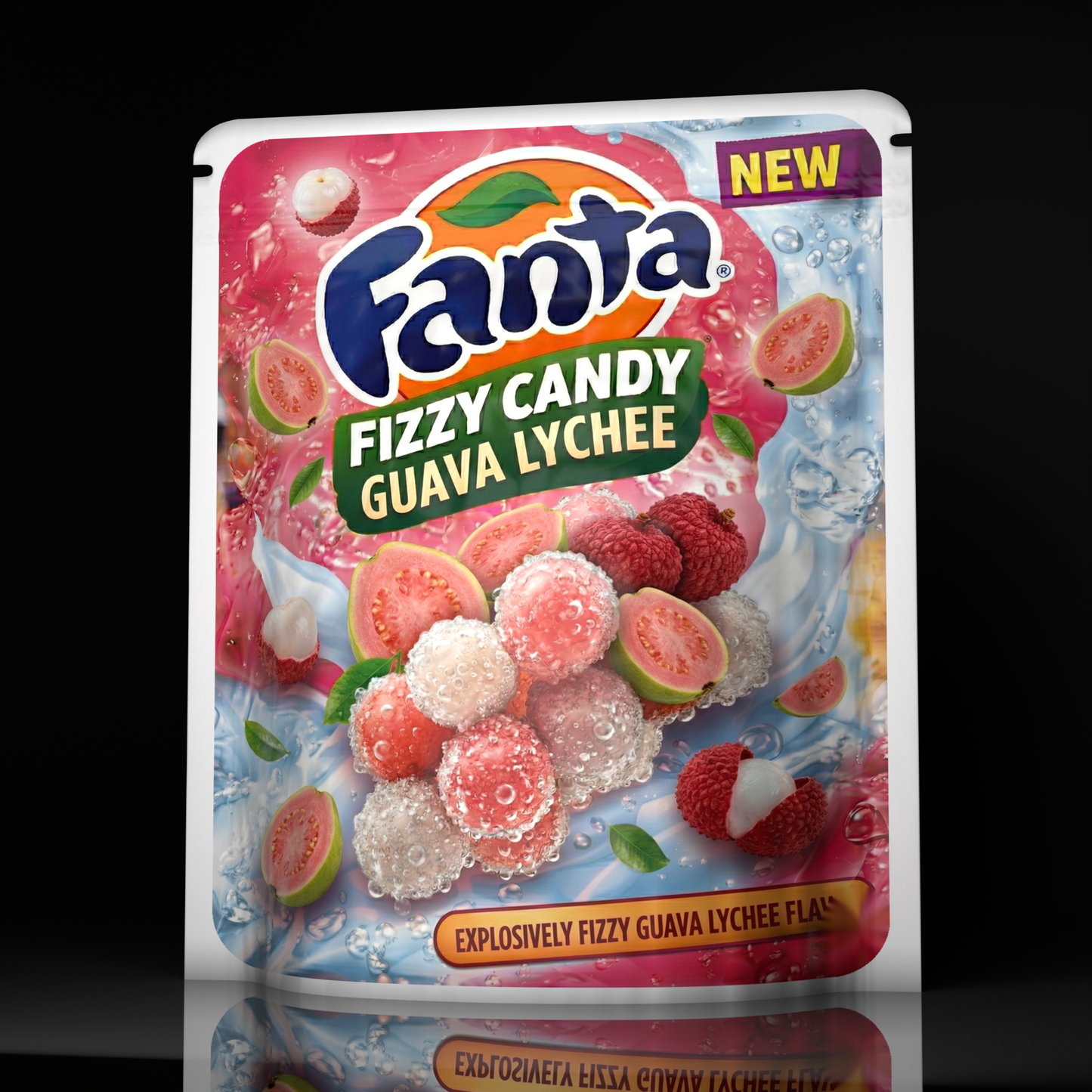 Fanta Fizzy Candy Guava Lychee