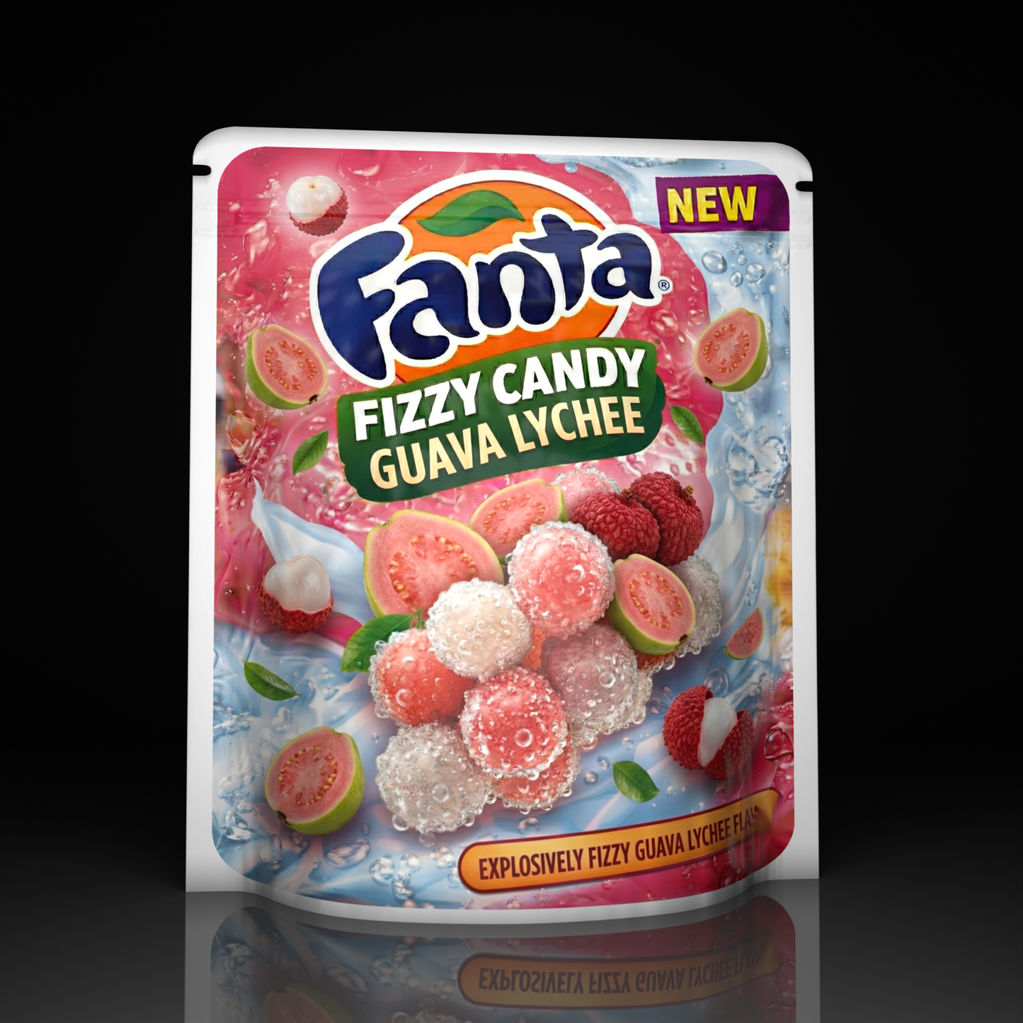 Fanta Fizzy Candy Guava Lychee