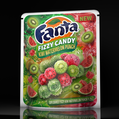 Fanta Fizzy Candy Kiwi Watermelon Punch