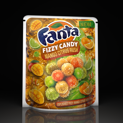 Fanta Fizzy Candy Mango Citrus Rush