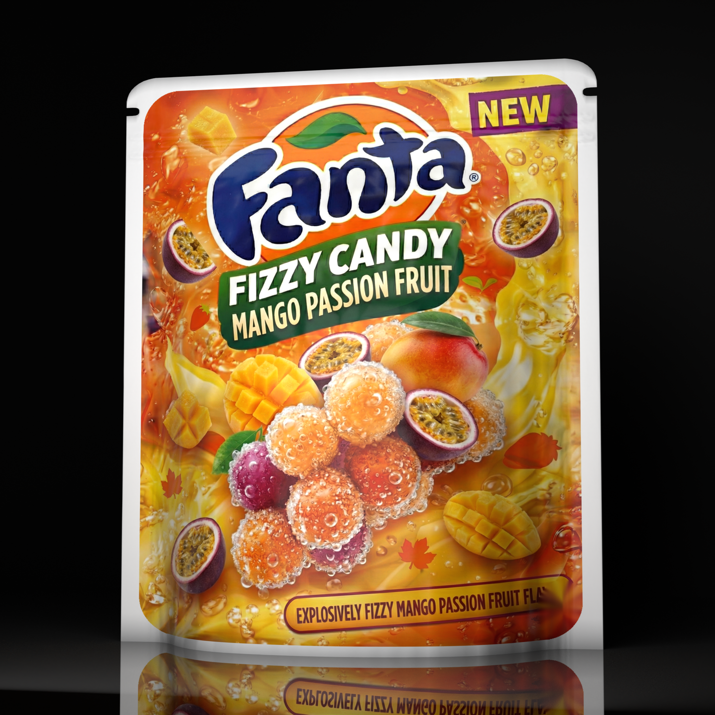 Fanta Fizzy Candy Mango Passionfruit