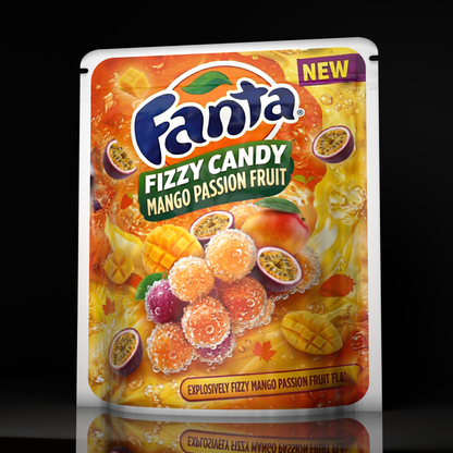 Fanta Fizzy Candy Mango Passionfruit