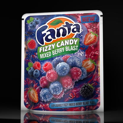 Fanta Fizzy Candy Mixed Berry Blast