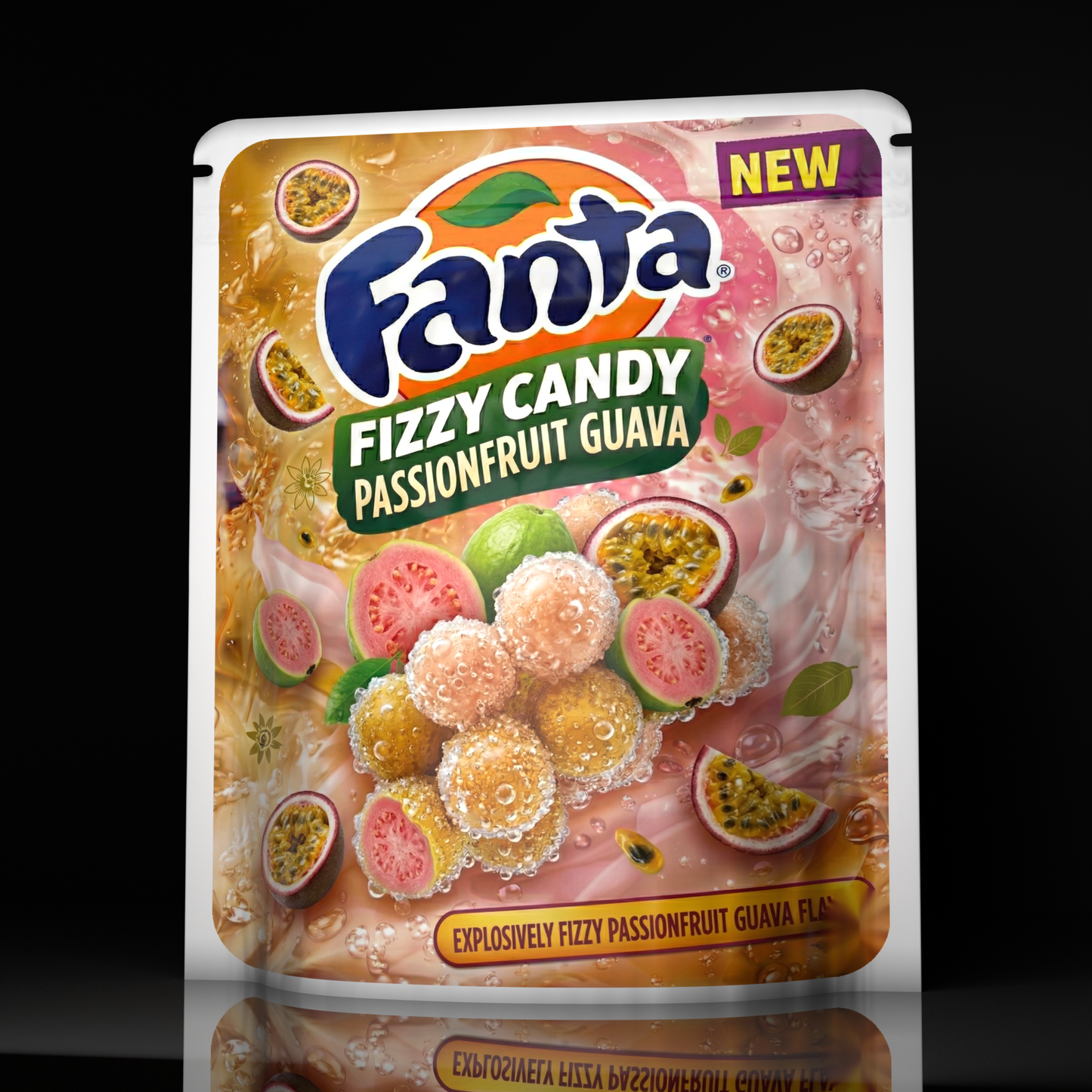 Fanta Fizzy Candy Passionfruit Guava