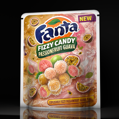 Fanta Fizzy Candy Passionfruit Guava