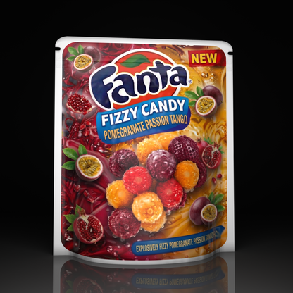 Fanta Fizzy Candy Pomagranate Passion Tango