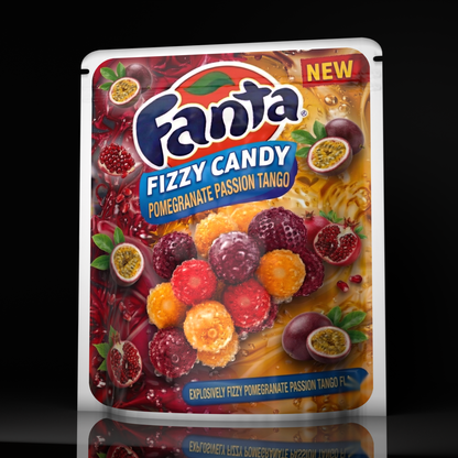 Fanta Fizzy Candy Pomagranate Passion Tango