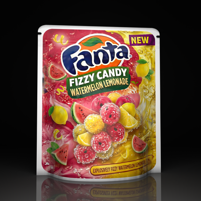 Fanta Fizzy Candy Watermelon Lemonade