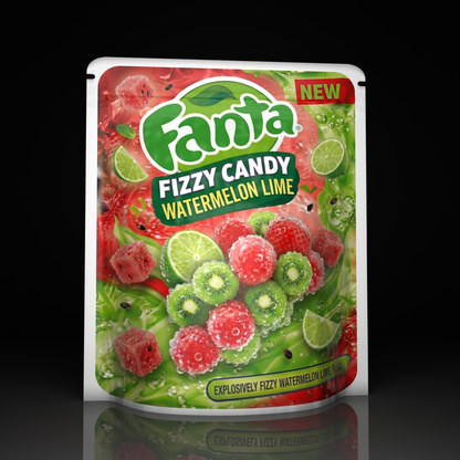 Fanta Fizzy Candy Watermelon Lime