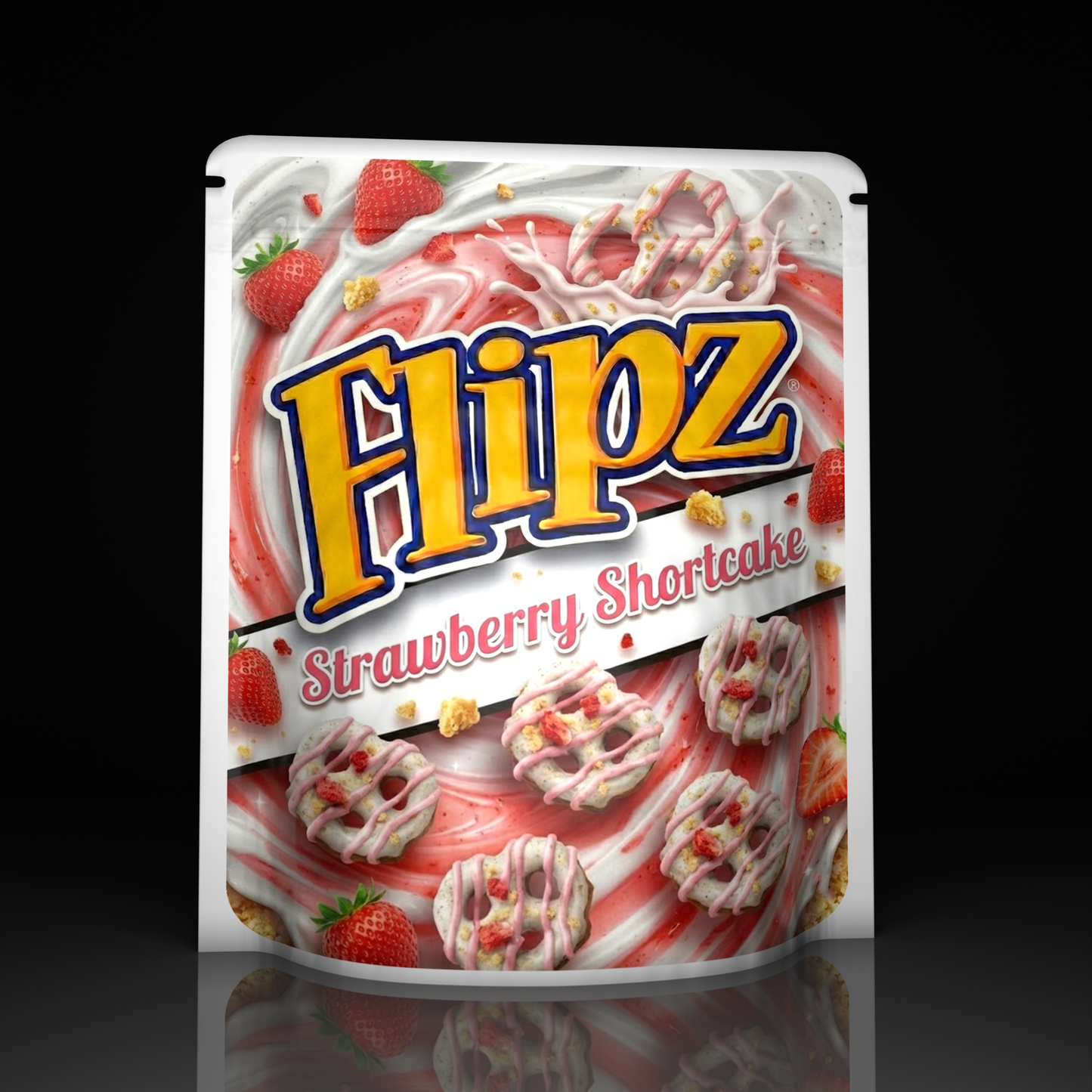 Flipz Strawberry Shortcake