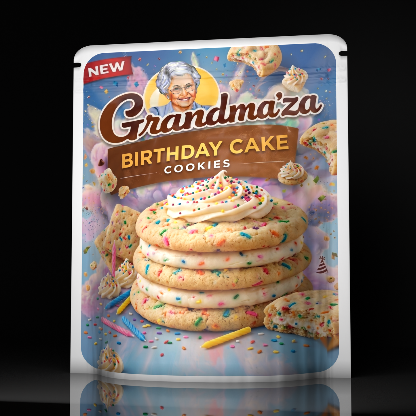 Grandma Za Birthday Cake