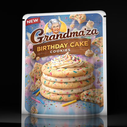 Grandma Za Birthday Cake