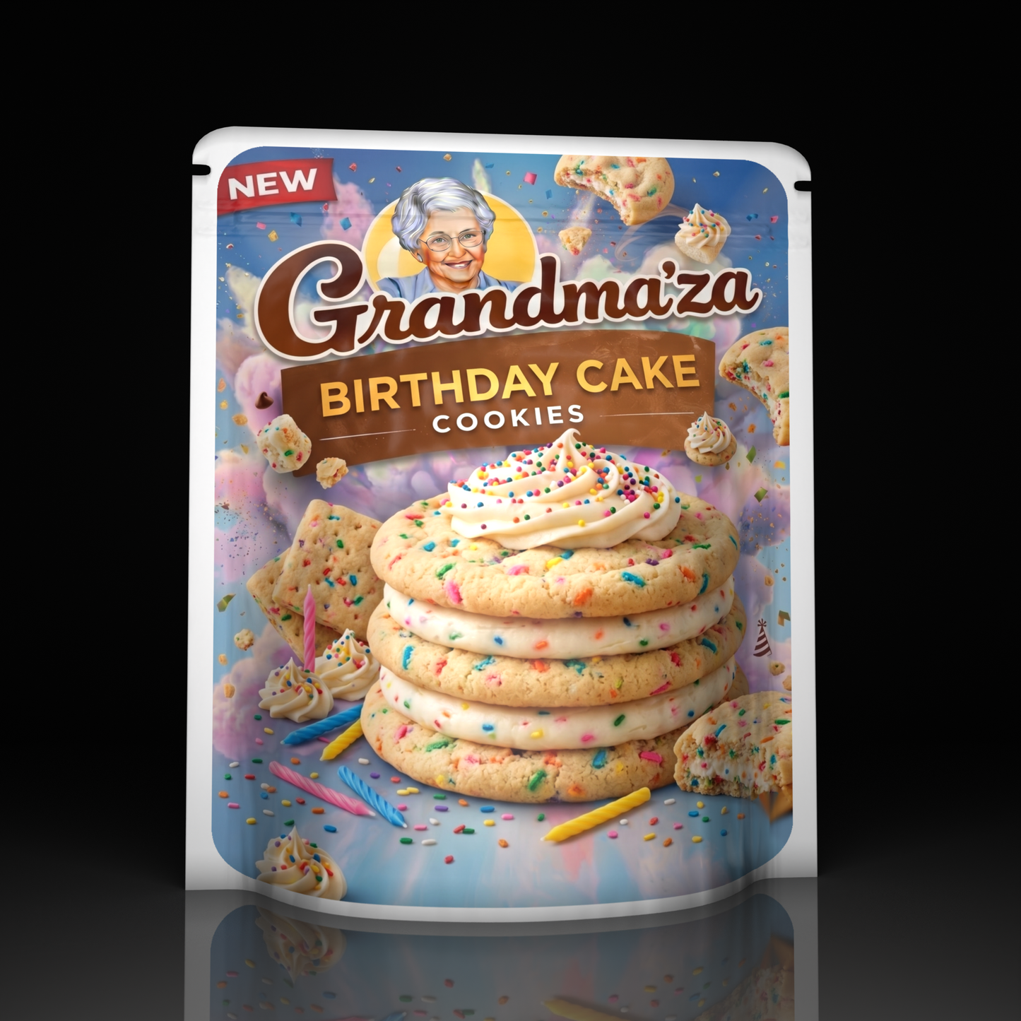 Grandma Za Birthday Cake