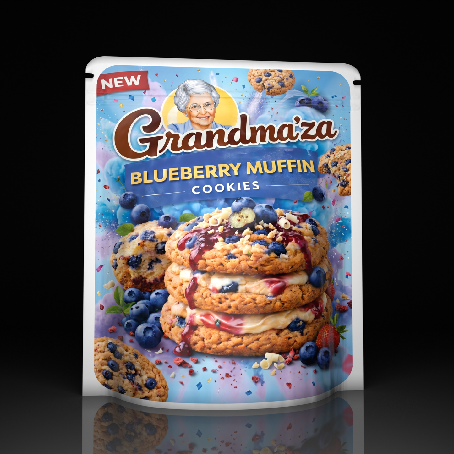 Grandma Za Blueberry Muffin