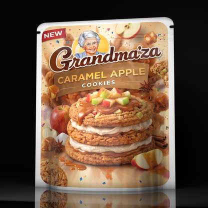 Grandma Za Caramel Apple
