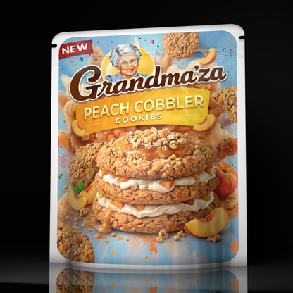 Grandma Za Peach Cobbler