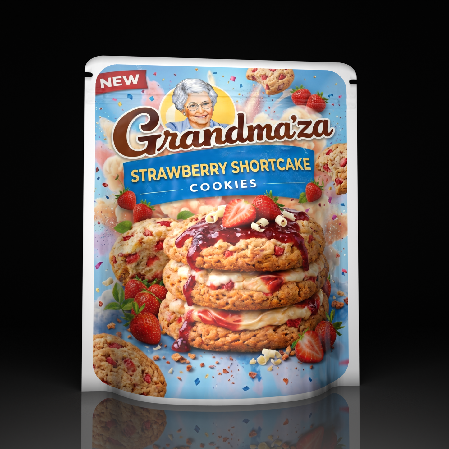 Grandma Za Strawberry Dao Mr Cookies
