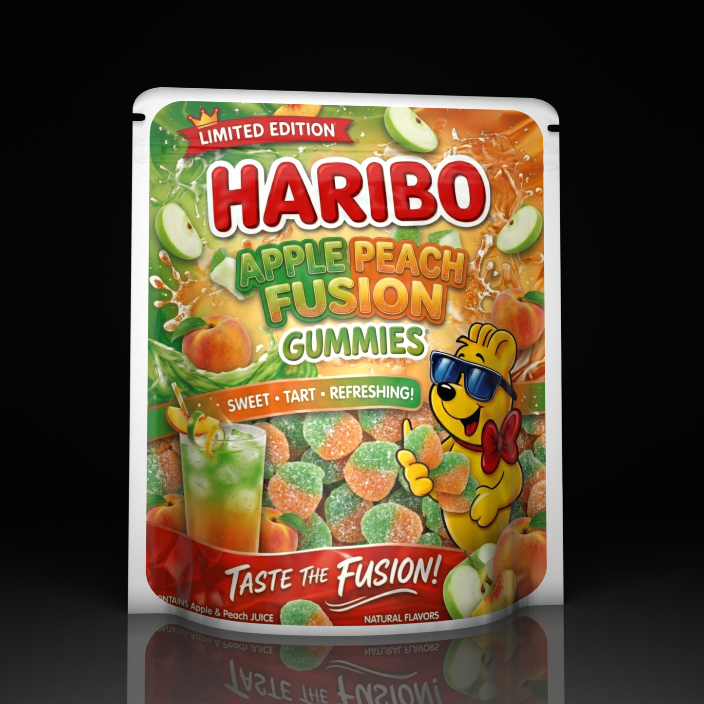 Haribo Apple Peach Fusion
