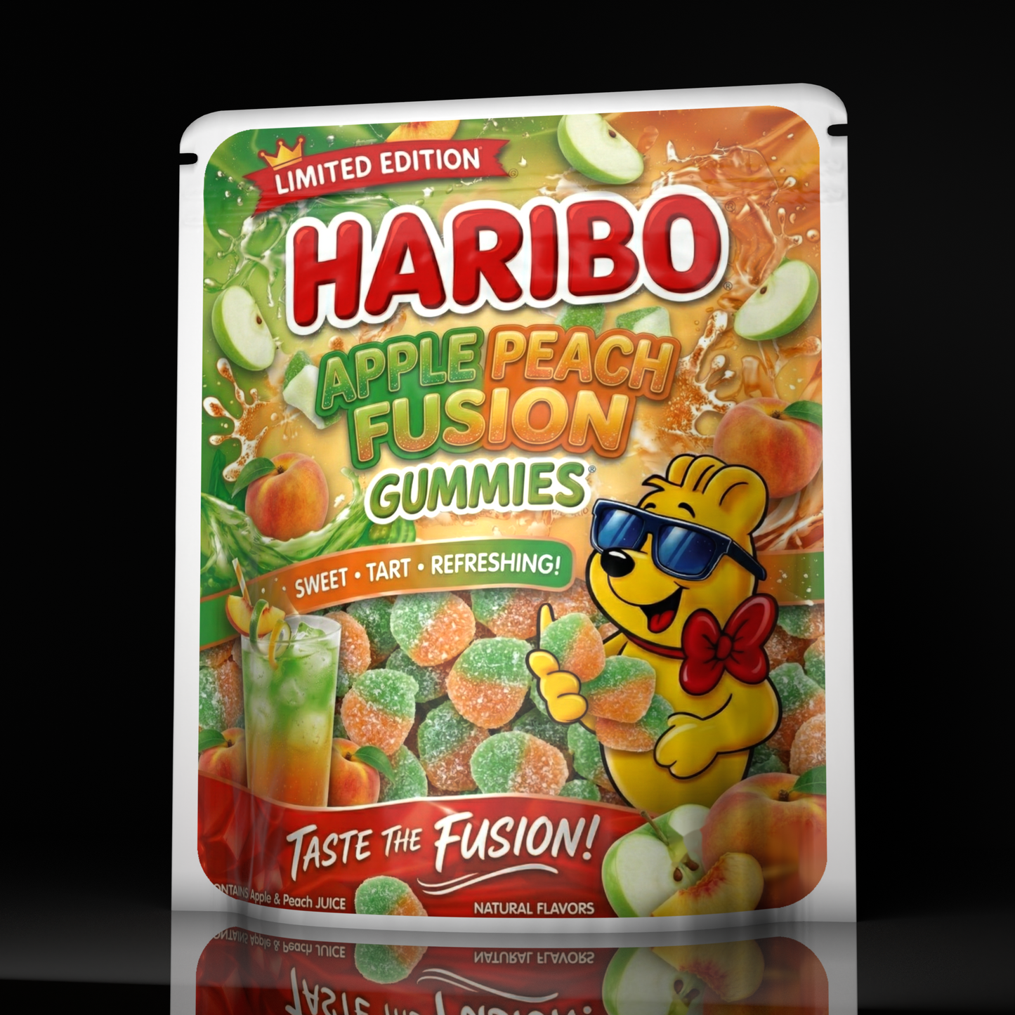 Haribo Apple Peach Fusion