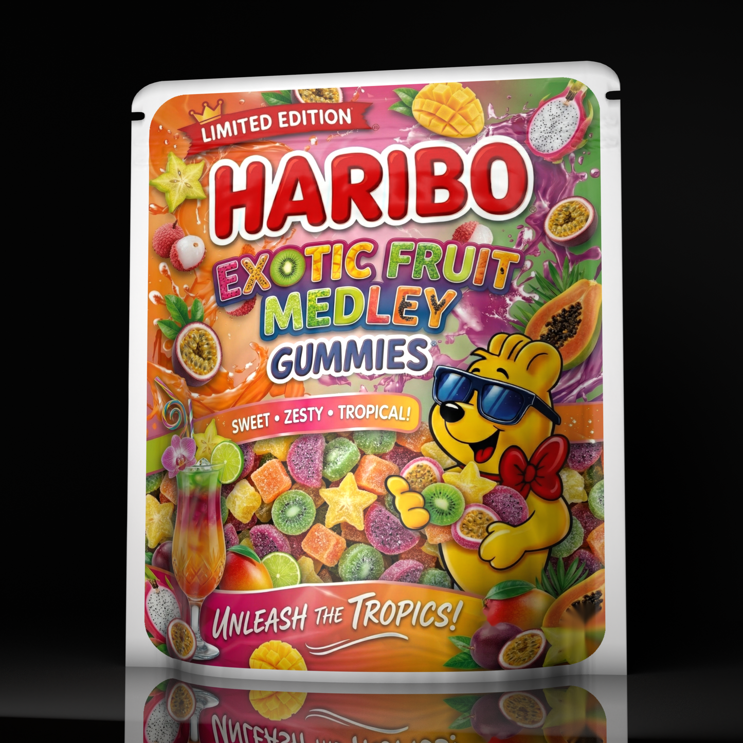 Haribo Exotic Fruit Medley