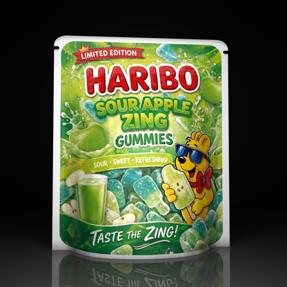 Haribo Sour Apple Zing