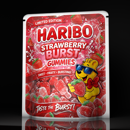 Haribo Strawberry Burst