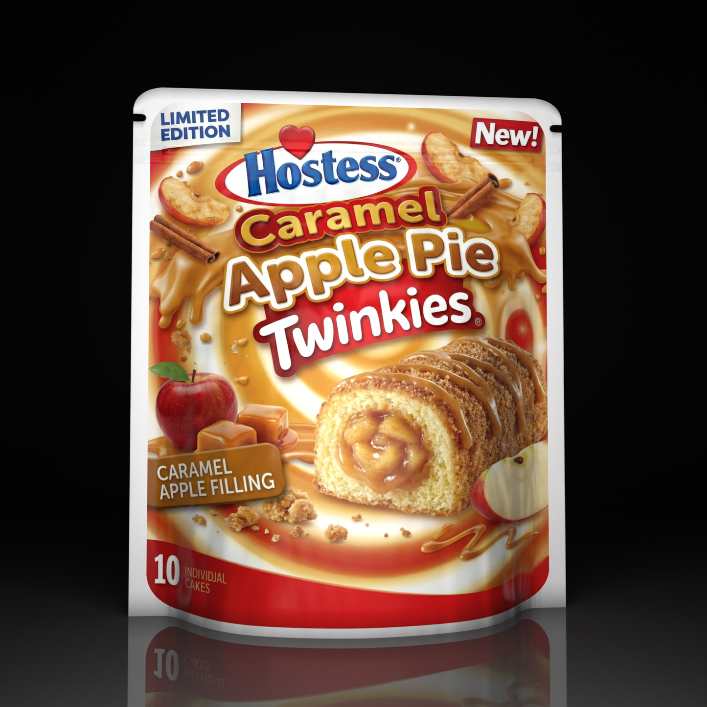 Hostess Carmel Apple Pie