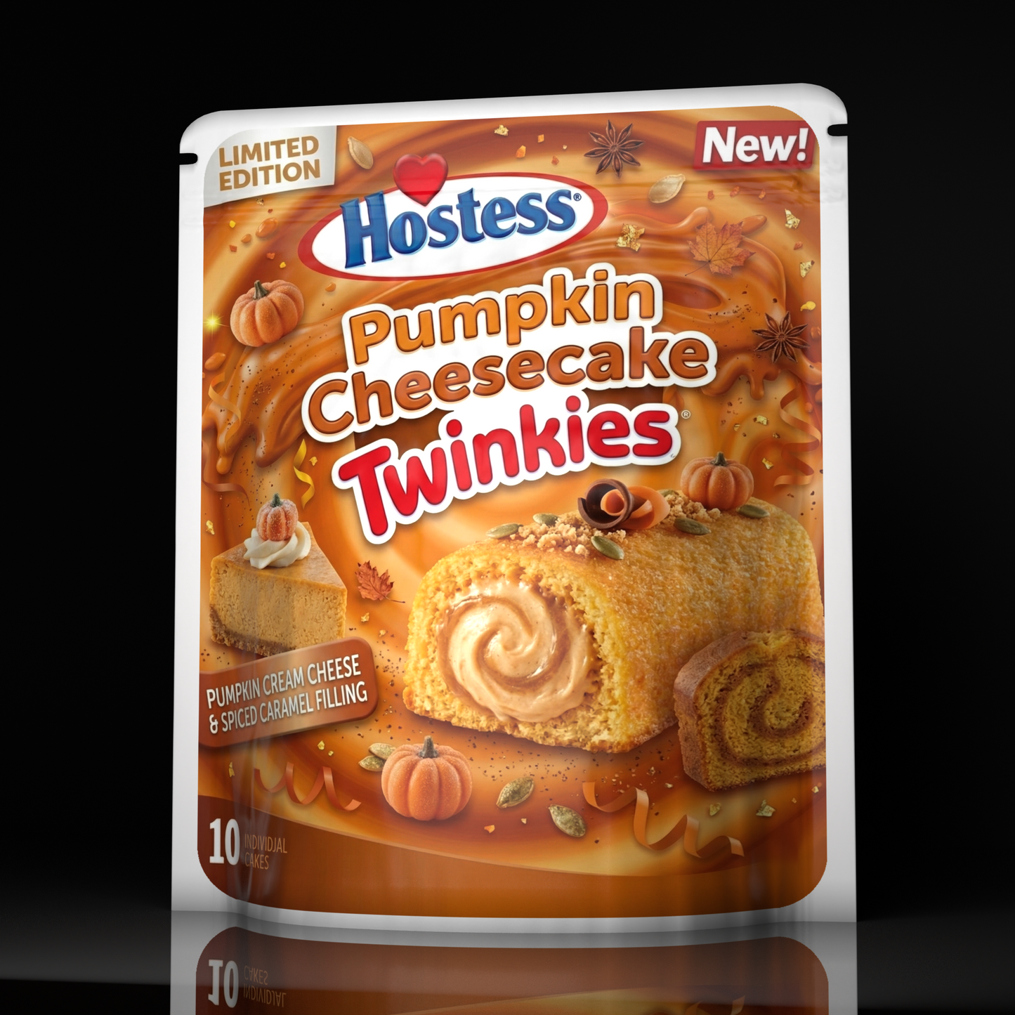 Hostess Pumpkin Cheesecake