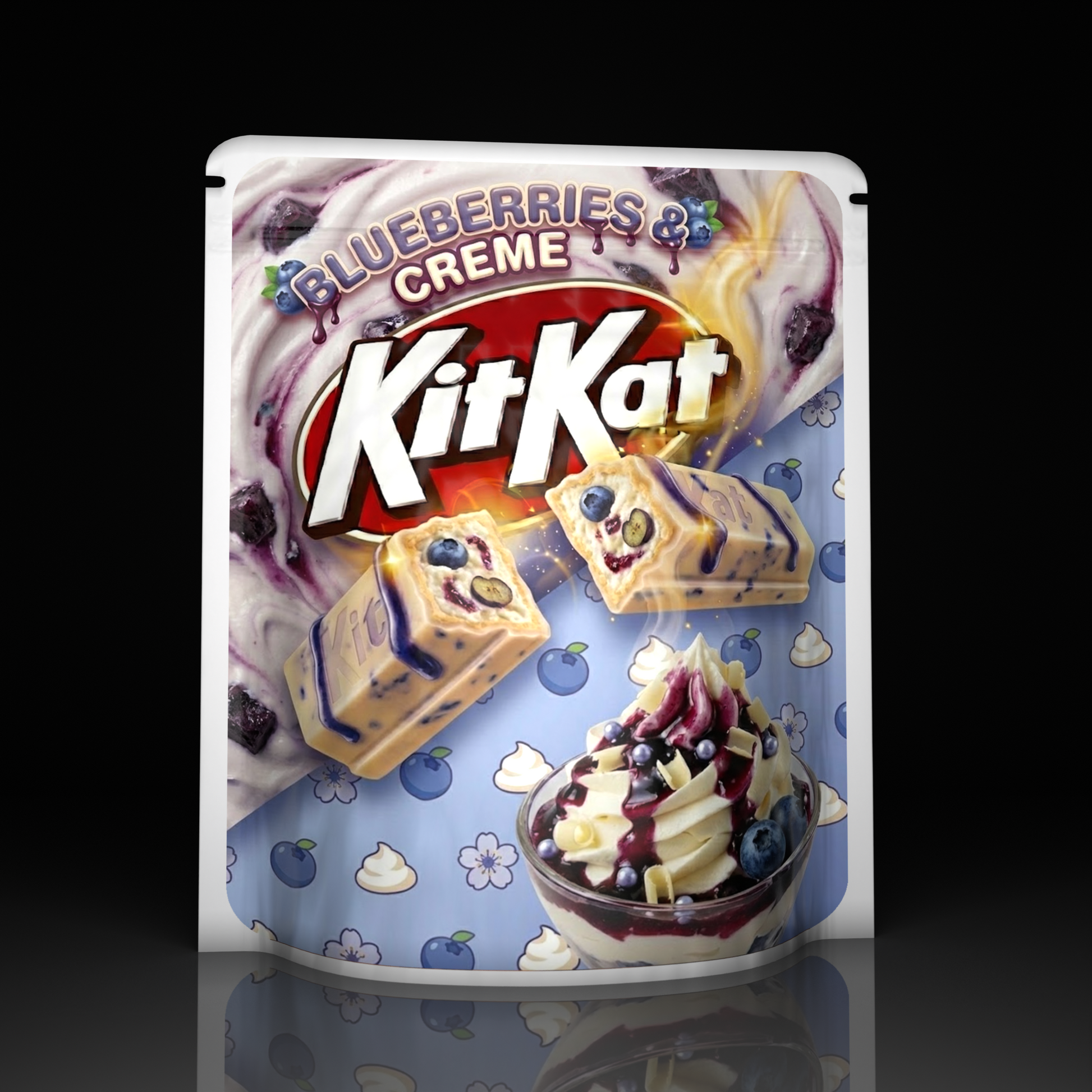 kitkat-blueberries-cream