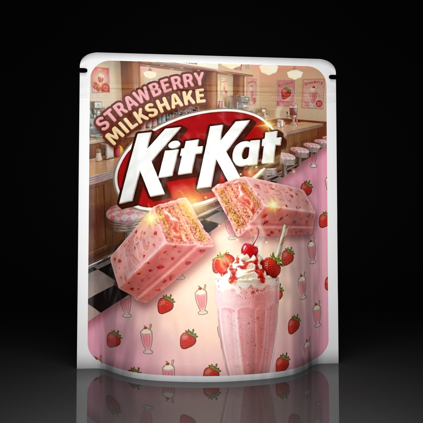 kitkat-strawberry-milkshake