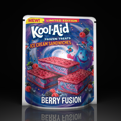 Kool Aid Ice Cream Berry Fusion