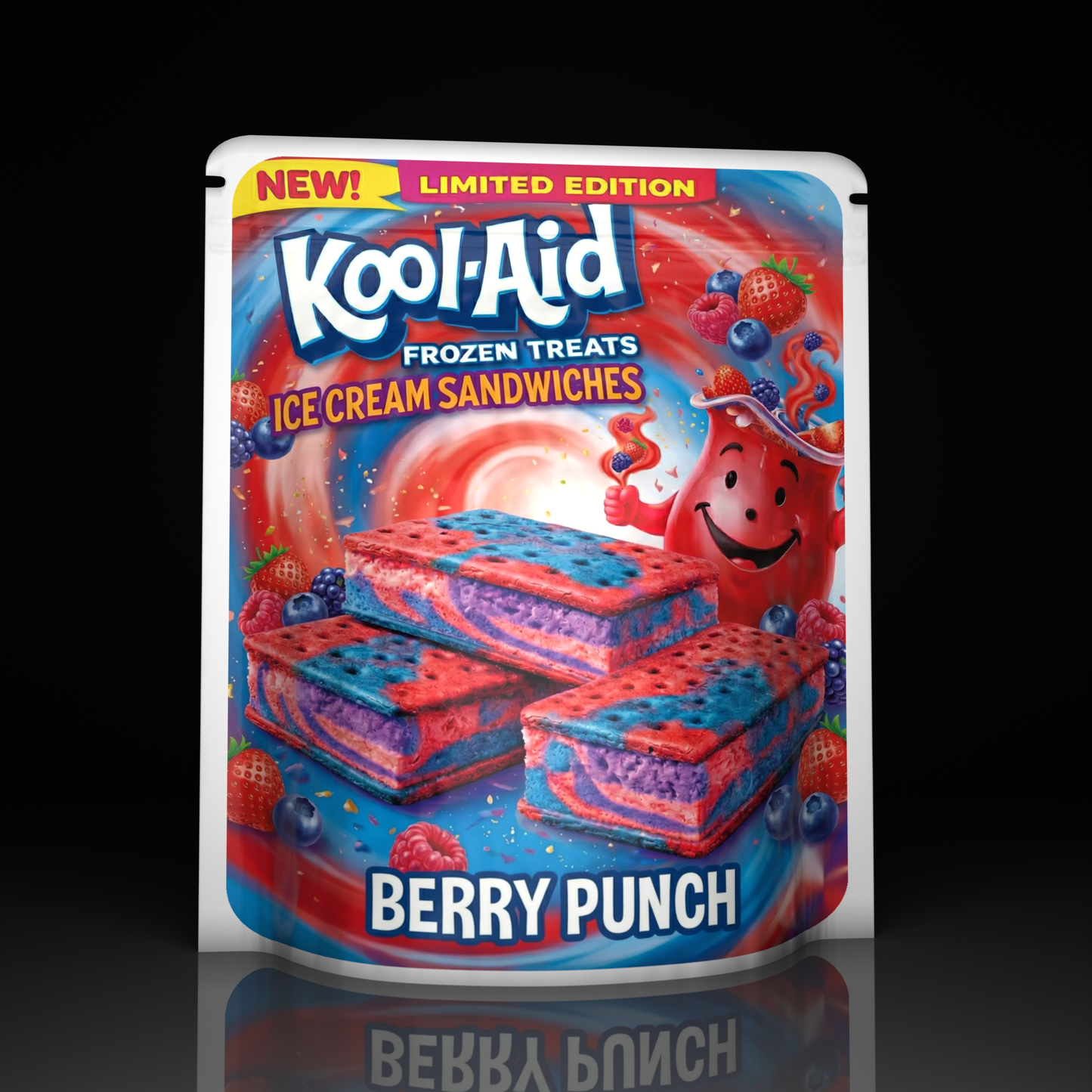 Kool Aid Ice Cream Berry Punch