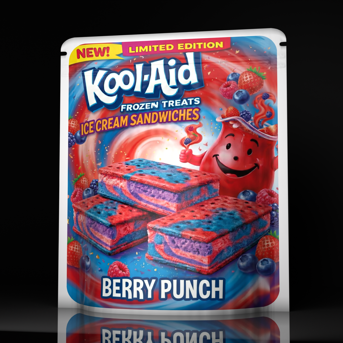 Kool Aid Ice Cream Berry Punch
