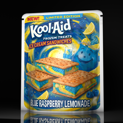 Kool Aid Ice Cream Blue Razz Lemonade