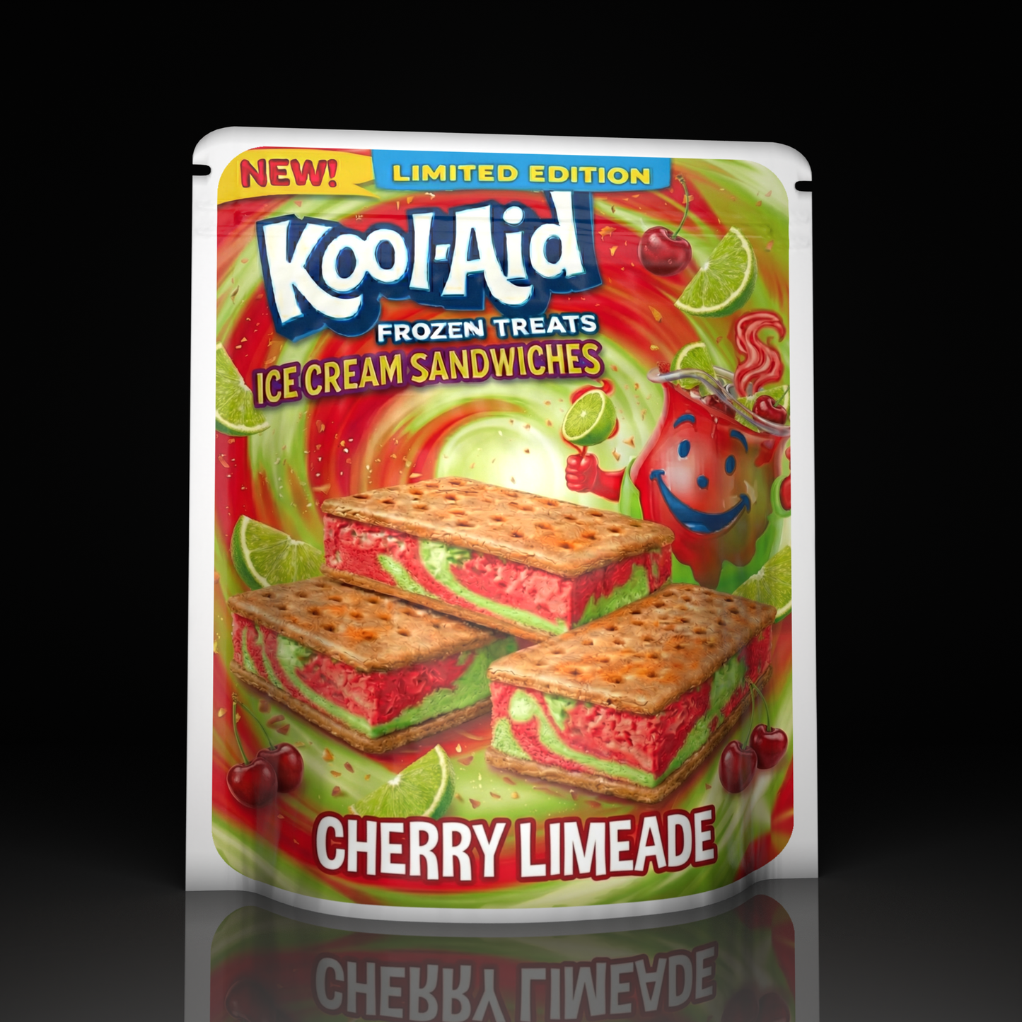 Kool Aid Ice Cream Cherry Limeade1