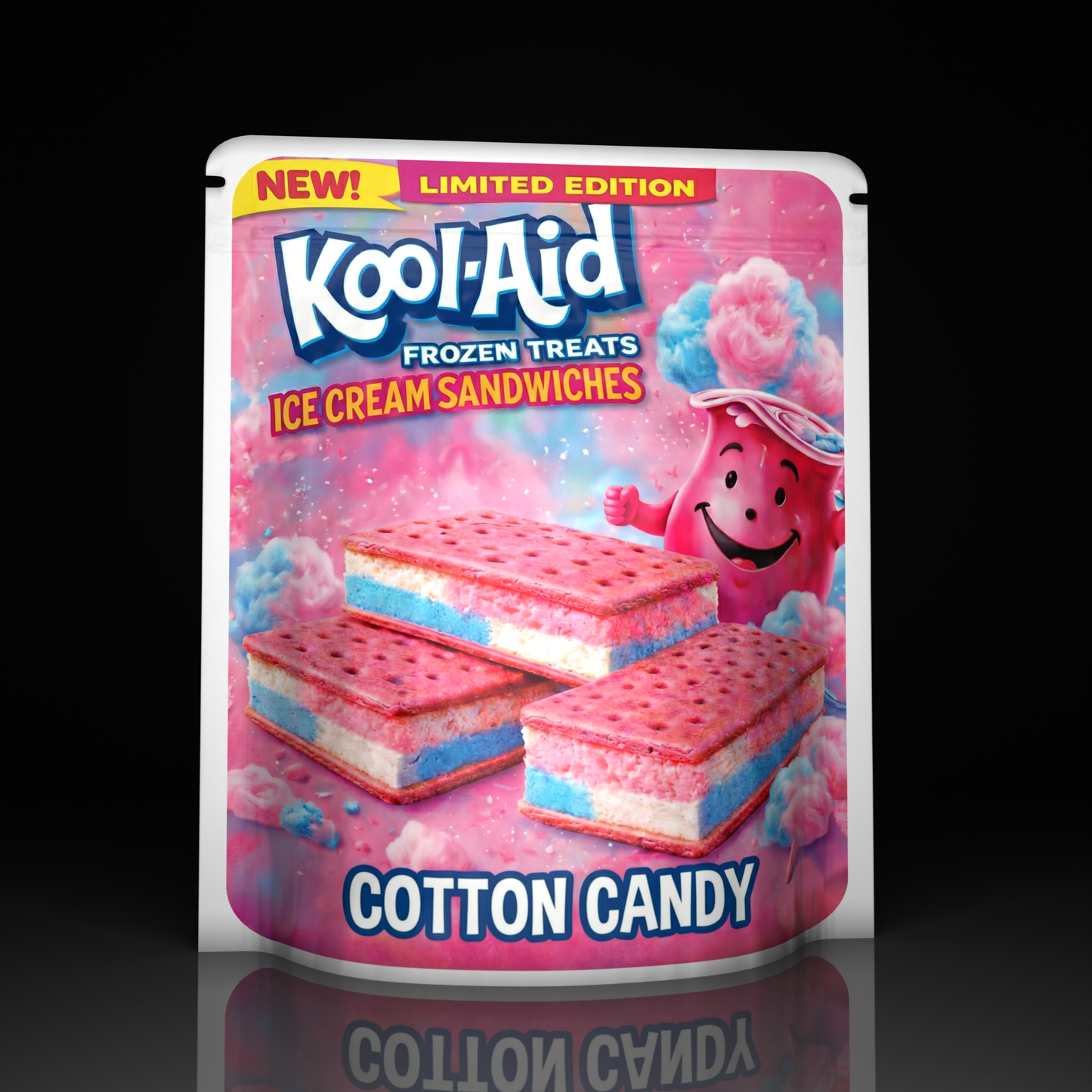 Kool Aid Ice Cream Cotton Candy